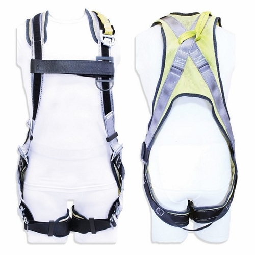 Buckingham 637G8C500Ck1-L Arc Tested H-Style Buckfit H Style Full Body Harness - Large