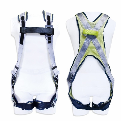 Buckingham 637G8C700K1-X Buckfit H Style Full Body Harness - 637G8C700K1 - X-Large