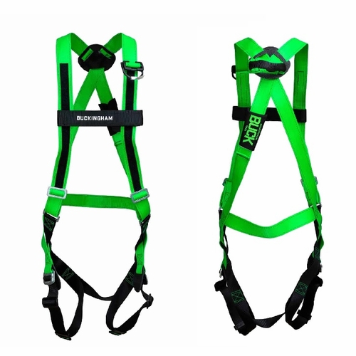 Buckingham 6393700J12-S H Style Full Body Harness - 6393700/6393700J12