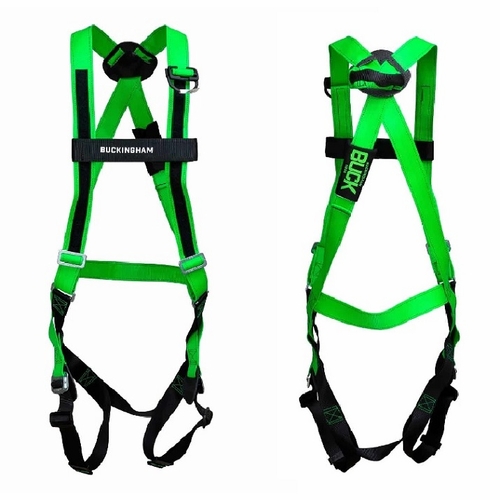 Buckingham 6393700J12-X H Style Full Body Harness - 6393700/6393700J12