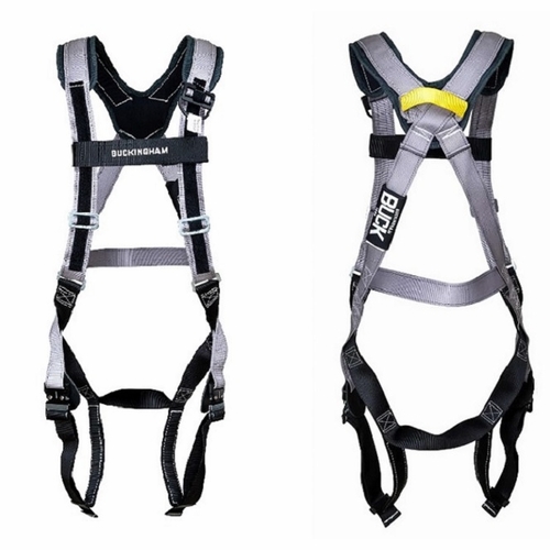 Buckingham 6398C700K4-S Mini Buckfit H Style Full Body Harness - 6398C700K4 - Small
