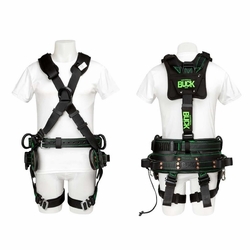 Buckingham 66996Q6-M ADJUSTABLE SHORT BACK BELT™ X-STYLE HARNESS COMBO - 66996Q6 - Medium