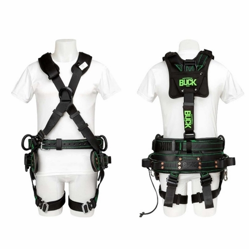 Buckingham 66996Q6-X Adjustable Short Back Belt X-Style Harness Combo - 66996Q6 - X-Large