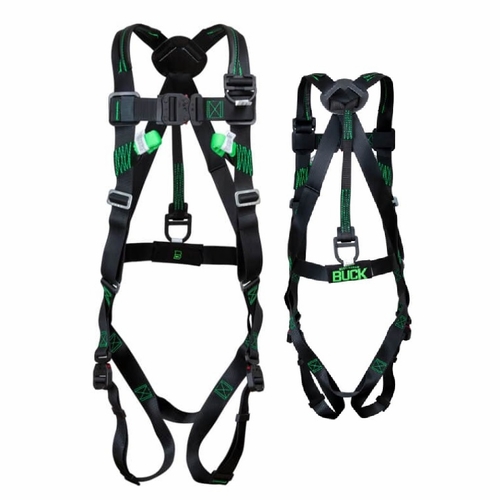 Buckingham 68L98Q2-M H-Style Featherweight Harness With 18" Pigtail - Medium