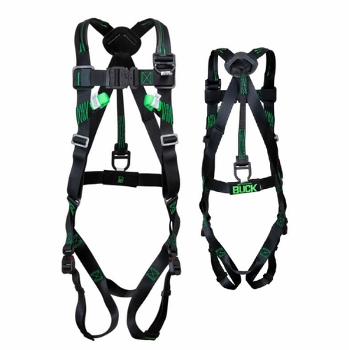 Buckingham 68L98Q2-X H-Style Featherweight Harness With 18" Pigtail - X-Large