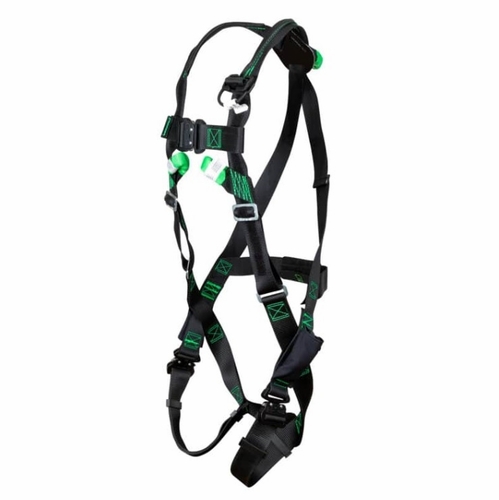 Buckingham 68N98Jq1-L Buck H-Style Featherweight Harness With Buckstep 2.0 - Large, Black, Zinc Co