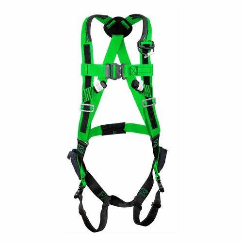 Buckingham 68N98JQ2-L Buck H-Style Featherweight™ Harness with BuckStep™ 2.0 - Large, Green, Zinc Co