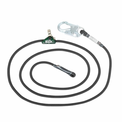 Buckingham 9V02E112M4 Black Tough Rope Adjustable Secondary Lanyard - 9V02E112M4