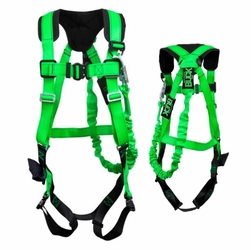 Buckingham Q68P98Q1-2X Universal Mini Buckfit Harness & Lanyard Combo - 2X