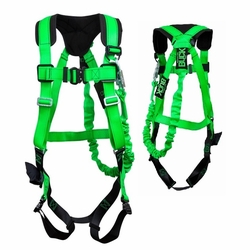 Buckingham Q68P98Q1-3X Universal Mini Buckfit Harness & Lanyard Combo - 3X