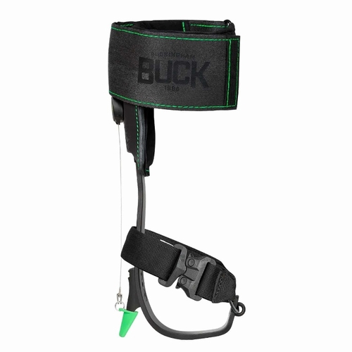 Buckingham Tbg94K1Fg-Bl Bucklite Titanium Pole Climber Kit With Grip And Faststrap Foot Straps -