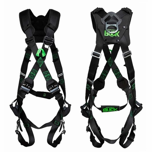Buckingham U603P8Q36 Economy Truefit X-Style Harness With Steel Dorsal D-Ring - U603P8Q36