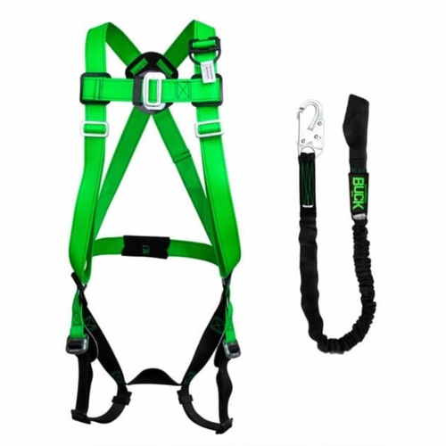 Buckingham U64C93Q3  Buckessential Fall Arrest Harness Plus Lanyard