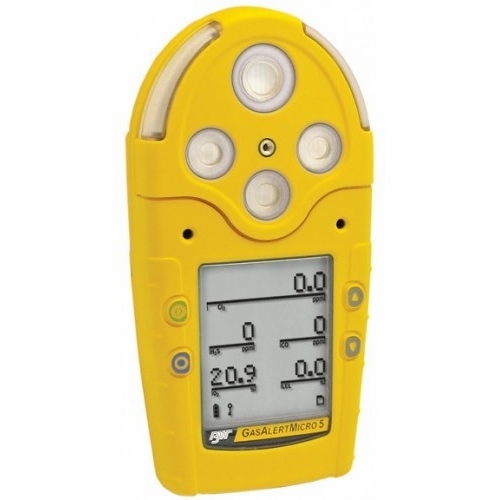 BW GASALERTMICRO 5 PID 5-GAS RECHARGEABLE BATTERY, PUMP, DATA LOGGER WITH CONFINED SPACE KIT