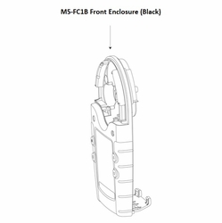 Bw Technologies By Honeywell  M5-Fc1B Replacement Front Enclosure (Black) For Gasalertmicro 5