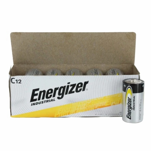 C  INDUSTRIAL ALKALINE 1.5V BATTERY Order in multiples of 12