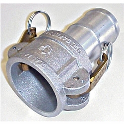 C150AL 1.5-INCH FEMALE QUICK CONNECT TO HOSE BARB