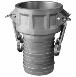 C200Al 2C Female Quick Connect To Hose Barb Fitting