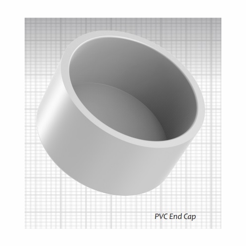 Cal Am 2046-020 PVC CAP, 2 INCH 50mm