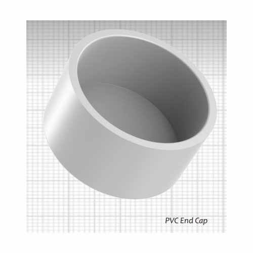 Cal Am 2046-060 Pvc Cap, 6 Inch 150Mm
