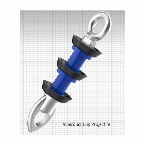 Cal Am 2120-007 Innerduct Cup Projectile, 3/4 Inch  20Mm