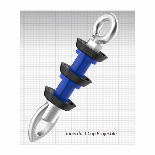 Cal Am 2120-013 Innerduct Cup Projectile, 1-3/8 Inch 35Mm