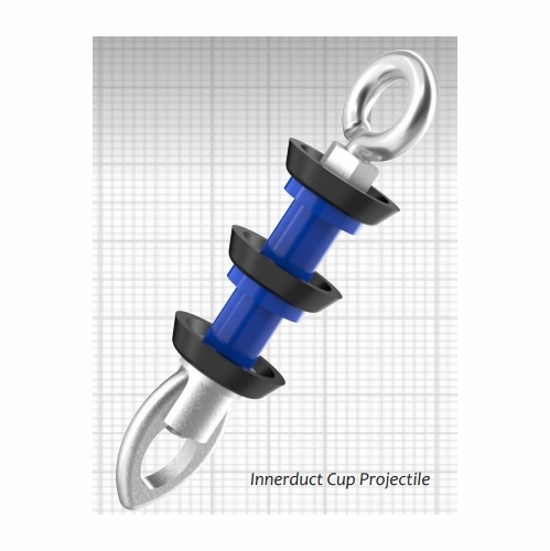 Cal Am 2120-020 Innerduct Cup Projectile, 2 Inch  50Mm