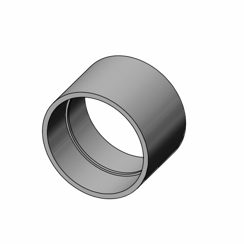 Cal Am 3250-050 Pvc Duct Coupler, 5 Inch  125Mm