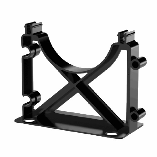 Cal Am 4030-15 Duct Spacer Base, 3 Inch  X 1-1/2 Inch  80Mm X 40Mm