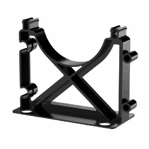 Cal Am 4030-30 Duct Spacer Base, 3 Inch  X 3 Inch  80Mm X 80Mm