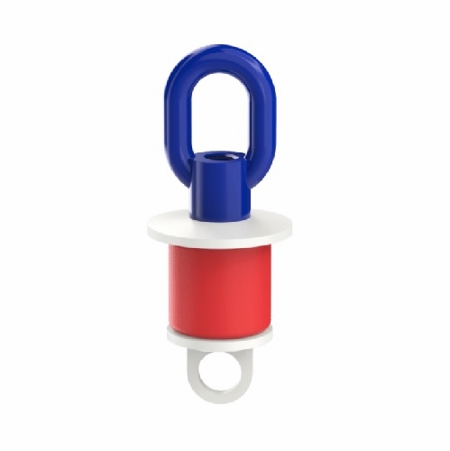 Cal Am 5120-07 Blank Duct Plug, Loop Nut, 0.75 Inch 20Mm