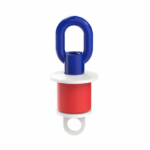 Cal Am 5120-10 Blank Duct Plug, Loop Nut, 1.00 Inch  25Mm