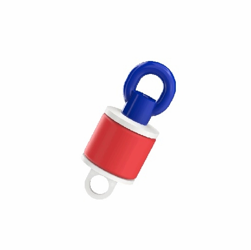 Cal Am 5120-15P BLANK DUCT PLUG, LOOP NUT, INSIDE-FIT, 1.50 inch 40mm