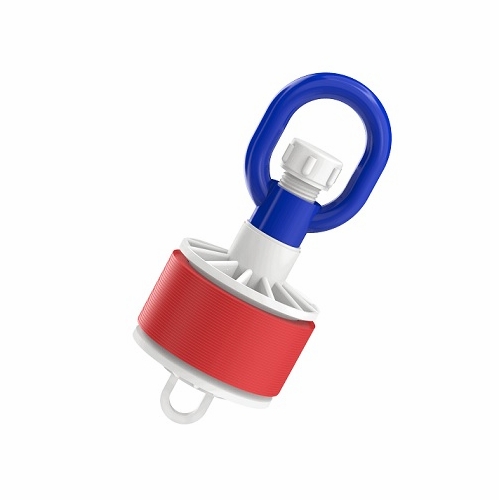 Cal Am 5120-30Pl Blank Duct Plug, Loop Nut, Inside-Fit, 3.00 Inch  80Mm