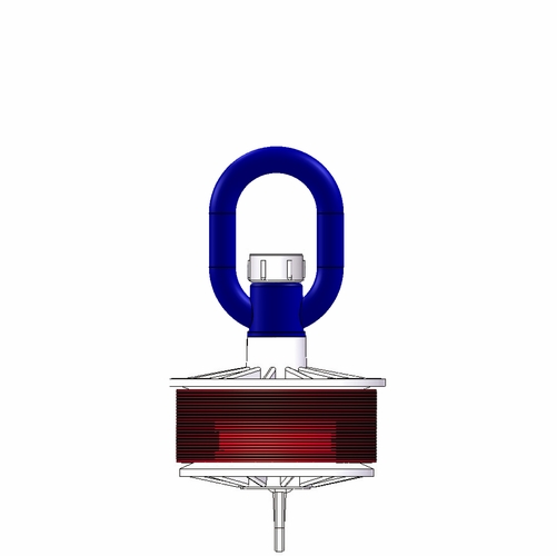 Cal Am 5120-40L 4 Inch  Kwikie Plug W/Loop Nut 377850-000 Each