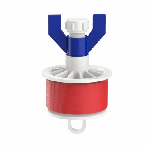 Cal Am 5120-50 Blank Duct Plug, Wing Nut, 5.00 Inch  125Mm