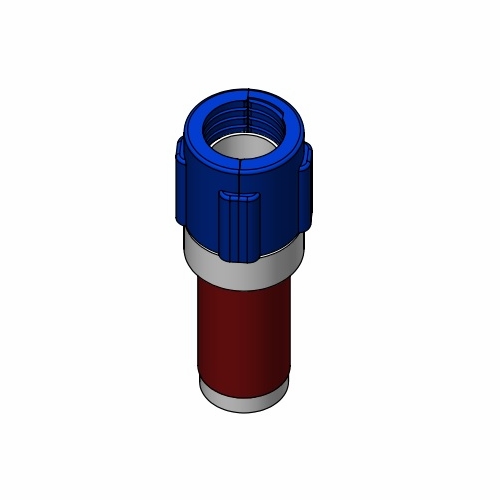 Cal Am 7107-008-020 FIBER OPTIC SIMPLEX PLUG, SIZE 0.75 inch 20mm, PORT 0.08 inch - 0.20 inch 2.0
