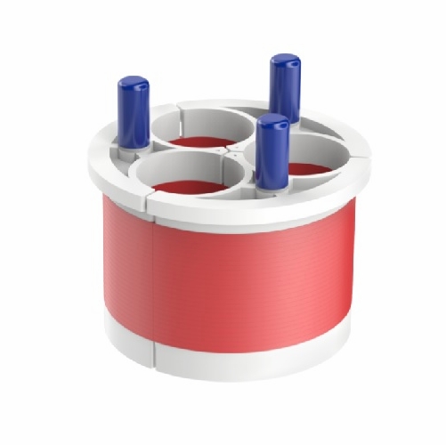 Cal Am 7340-080 Triplex Entry Seal, 4.00 Inch  100Mm, Port 0.80 Inch  21Mm