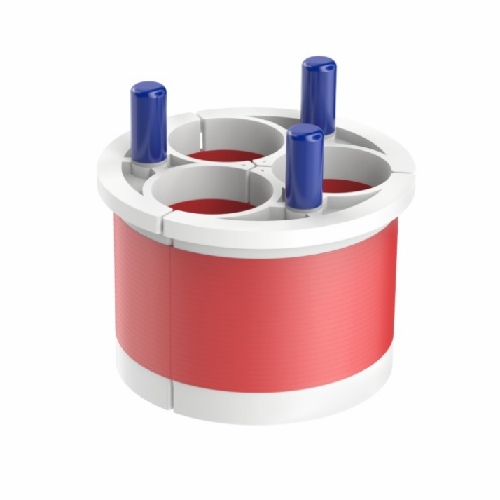 Cal Am 7340-090 Triplex Entry Seal, 4.00 Inch  100Mm, Port 0.90 Inch  23Mm