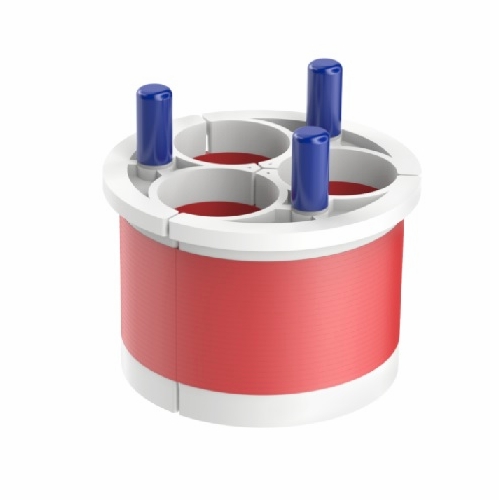 Cal Am 7340-110 Triplex Entry Seal, 4.00 Inch  100Mm, Port 1.10 Inch  28Mm