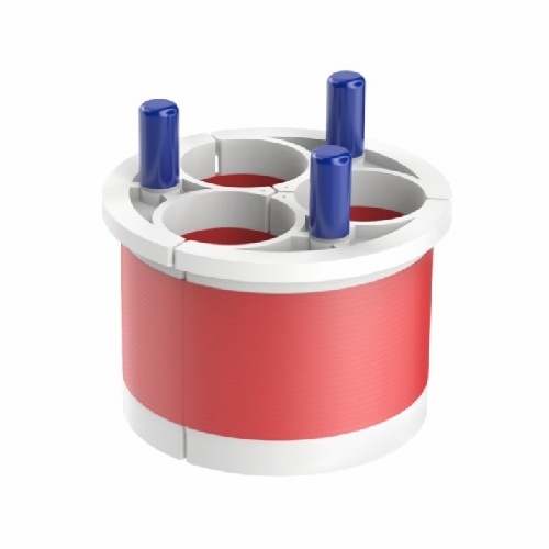 Cal Am 7340-120 Triplex Entry Seal, 4.00 Inch  100Mm, Port 1.20 Inch  31Mm