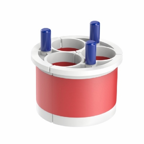 Cal Am 7340-165 Triplex Entry Seal, 4.00 Inch  100Mm, Port 1.65 Inch  42Mm