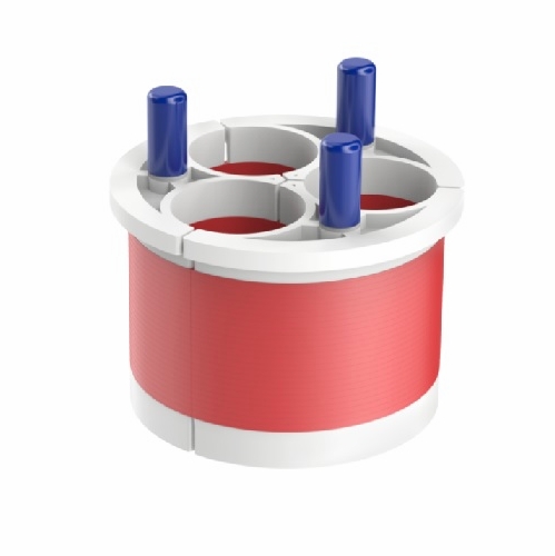 Cal Am 7350-080 Triplex Entry Seal, 5.00 Inch  125Mm, Port 0.80 Inch  21Mm