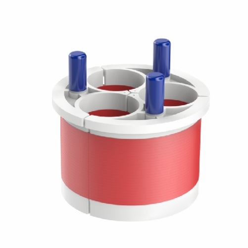 Cal Am 7350-095 Triplex Entry Seal, 5.00 Inch  125Mm, Port 0.95 Inch  24Mm