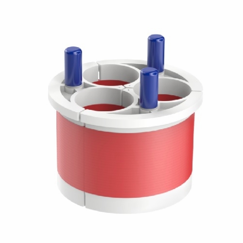 Cal Am 7350-110 Triplex Entry Seal, 5.00 Inch  125Mm, Port 1.10 Inch  28Mm