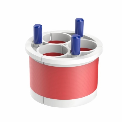 Cal Am 7350-125 Triplex Entry Seal, 5.00 Inch  125Mm, Port 1.25 Inch  32Mm