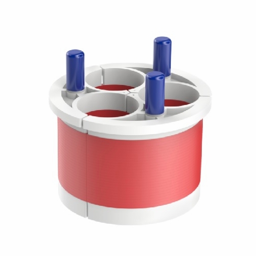 Cal Am 7350-155 Triplex Entry Seal, 5.00 Inch  125Mm, Port 1.55 Inch  40Mm