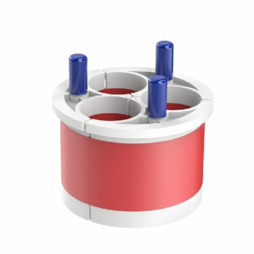 Cal Am 7380-240 Triplex Entry Seal, 8.00 Inch  200Mm, Port 2.40 Inch  61Mm