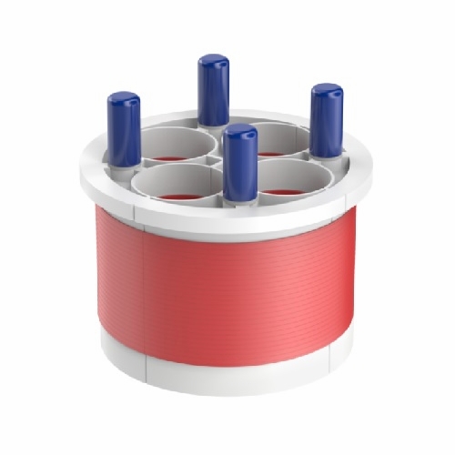 Cal Am 7440-075 Quadplex Entry Seal, 4.00 Inch  100Mm, Port 0.75 Inch  20Mm