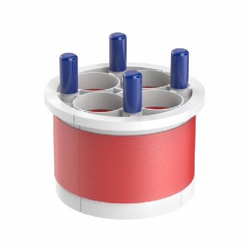 Cal Am 7450-095 Quadplex Entry Seal, 5.00 Inch  125Mm, Port 0.95 Inch  24Mm